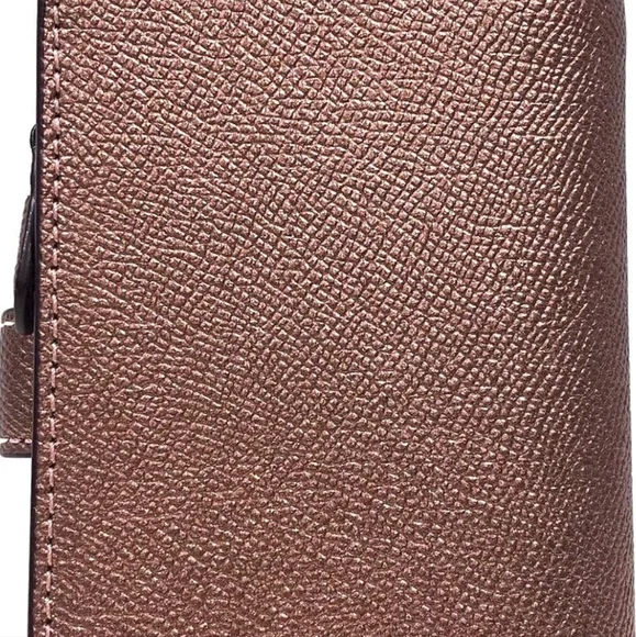 Coach Metallic Rose Gold Purse and Wallet Set - Picture 12 of 14